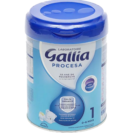 GALLIA PROCESA 1er AGE 0-6 MOIS 800G