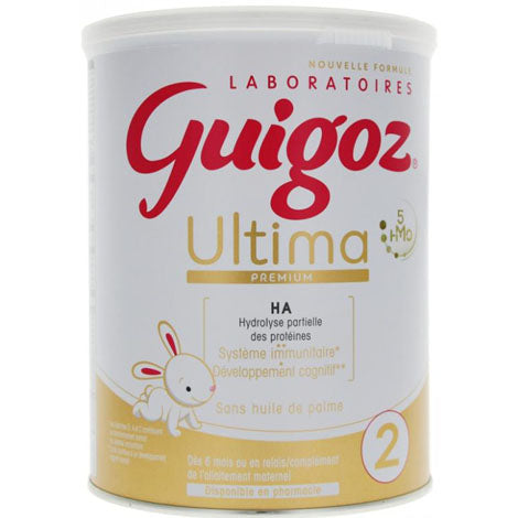 Guigoz Ultima Premium Lait de Suite 2ème Âge De 6 Mois à 1 An