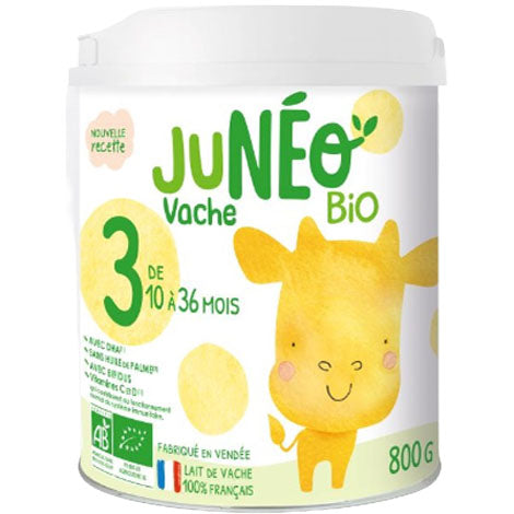 Junéo Vache Lait Infantile 3ème âge 800g – 10-36 mois