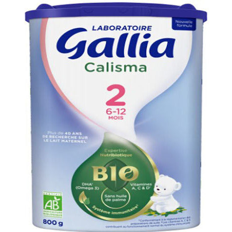 Lait en poudre Gallia Calisma Bio 1er Âge 800g