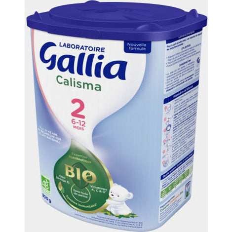 Pack Lait de croissance Calisma 3 - dès 12 mois, Gallia (4 x 1 L)