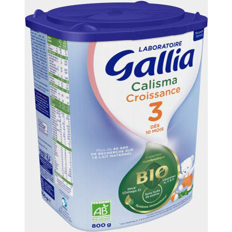 Gallia Calisma Croissance Bio en poudre à partir de 10 mois - 800 g –  bernadea