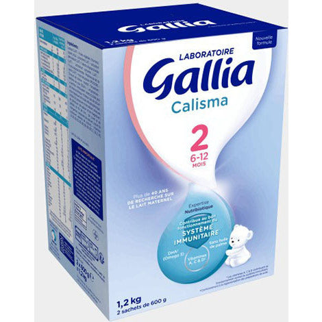 Gallia Calisma 2ème âge 1,2kg - Lait infantile – bernadea